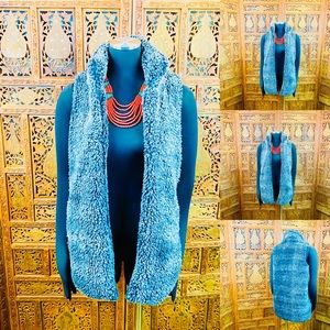 Peach Love Faux Fur Vest